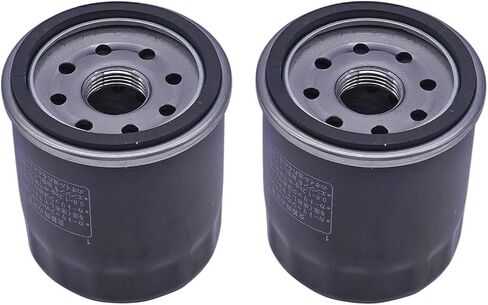 فلتر زيت متوافق مع Yamaha Outboard F15 F25 F40 F50 F60 F70، دراجة نارية YZF-R6 YZF-R1 FZR250 XJR400، 5GH-13440-70 5GH-13440-30 5GH-13440-10 5GH-13440-00 عبوتان in Saudi Arabia