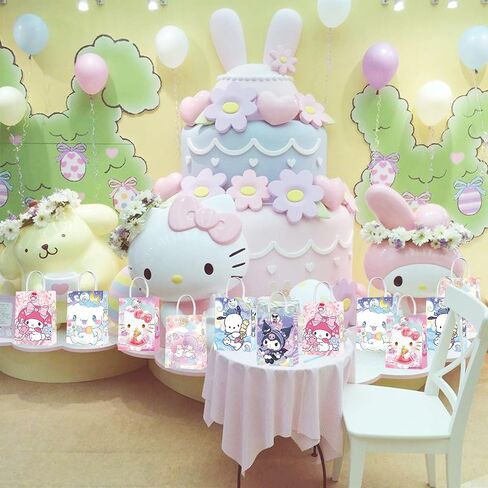 fulchun kawaii زينة عيد ميلاد، 12pcs لطيف الكرتون جودي أكياس أكياس الحلوى kawaii للأطفال kawaii عيد ميلاد صالح الحزب، kawaii زينة عيد ميلاد in Saudi Arabia