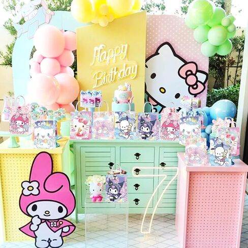 fulchun kawaii زينة عيد ميلاد، 12pcs لطيف الكرتون جودي أكياس أكياس الحلوى kawaii للأطفال kawaii عيد ميلاد صالح الحزب، kawaii زينة عيد ميلاد in Saudi Arabia