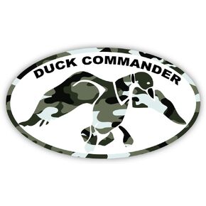 Duck Commander camouflage 6" x 3" sticker decal