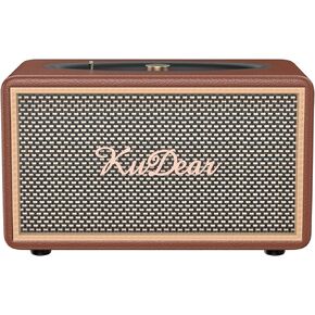 Wireless Bluetooth Speaker,Retro Wooden Bluetooth Speaker 5.2 Version - Powerful 40W Sound, 5000mAh Battery, Long-Lasting Playback