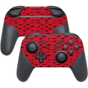 MightySkins Skin Compatible with Nintendo Switch Pro Controller - Guns | Protective, Durable, and Unique Vinyl Decal wrap Cover | Easy to Apply, Remove, and Change Styles | Made in The USA
