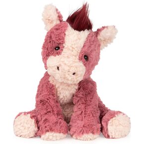 GUND Cozys Collection Horse Stuffed Animal, Spring Decor, Plush Toy for Ages 1 and Up, Pink/Red, 10"