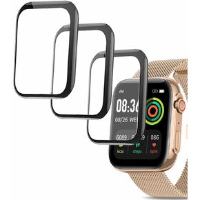 Compatible with Banlvs G36 1.91" Smartwatch, 3D Screen Protectors, 3 Piece, Full Coverage, Anti-shatter