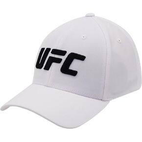 Concept One UFC Baseball Hat, 6 Panel Adult Flex Fit Active Cap with Curved Brim