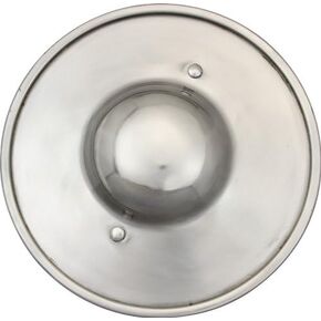 AB0116 Plain Steel Buckler, 9"