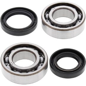 All Balls Racing Crank Bearing and Seal Kit 24-1074 Compatible With/Replacement For Yamaha BW80 1986-1990, PW80 1983-2006