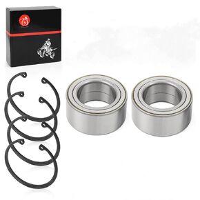 Front Wheel Bearings 44x72x33mm & Ring Clip Compatible with Polaris RZR 800 4 S 2010 2011 2012 2013 2014 3514699 3515090 7710780 7710440