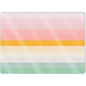 MightySkins Glossy Glitter Skin Compatible with Microsoft Surface Laptop 5 15" Full Wrap Kit - Horizon Stripes | Protective Durable High-Gloss Glitter Finish | Easy to Apply | Made in The USA