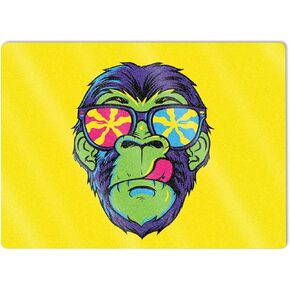 MightySkins Glossy Glitter Skin Compatible with Microsoft Surface Laptop 5 15" Full Wrap Kit - Hypno Chimp | Protective, Durable High-Gloss Glitter Finish | Easy to Apply | Made in The USA