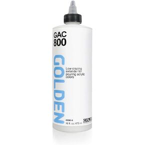 Golden Acrylic Polymer GAC-800 Reduces Crazing - 16 oz Cylinder