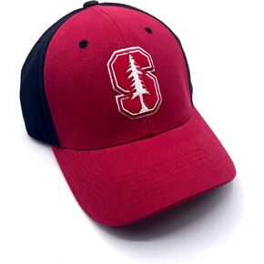 Officially Licensed Stanford Hat Classic Two-Tone Adjustable Embroidered Logo Cap Multicolor