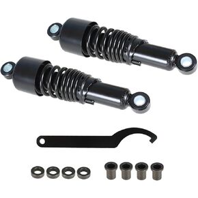 WFLNHB 1Pair Rear Shocks 10.5inch 267mm Black Replacement for Sportster 883 1200