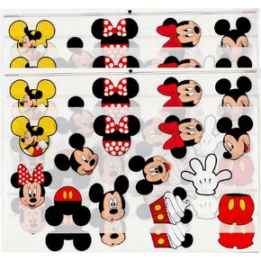 Micke Mouse Stickers - 60Pcs PVC Mic.Key Stickers, Children's Birthday Party Decorations Supplies - Perfect for Mic.Key Mouse Themed Birthday Party