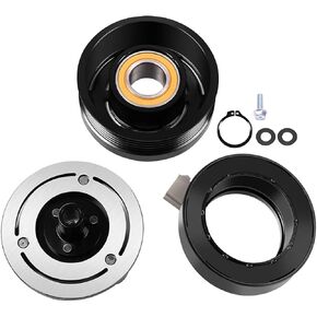 OCPTY Air Conditioning Compressor Clutch CO 101730C for Ford Aerostar Cougar Crown Victoria E-150 E-250 Econoline Escort Excursion Explorer for F-150 for F-250 for F-350 F53 1990-2006