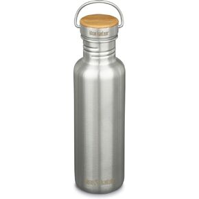 Klean Kanteen Reflect 27oz (w/Bamboo Cap) Brushed Stainless