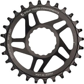 Wolf Tooth Components Drop-Stop Chainring: 28T, for RaceFace Cinch Direct Mount, Boost Chainline