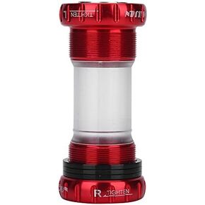 Dilwe Bottom Bracket, Aluminum Alloy PP External Bottom Thread Crankset for Bike