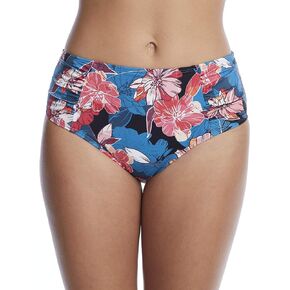 Panache Women's Standard Anya Riva Print Mid Rise Bikini Bottom