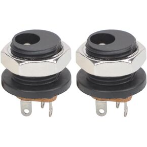 （2PCS） Fits TreadLife Power Plug Connector Bowflex Max Trainer Peloton/Nautilus/Schwinn Fitness Scooter Connector Input Cable Replacement Part