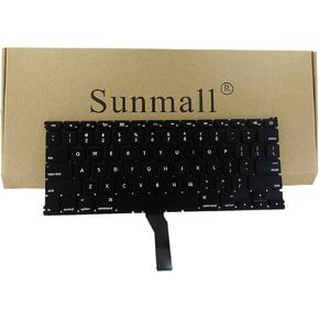 Backlight Backlit Keyboard Replacement Compatible with Apple MacBook Air 13" A1369 (2011) A1466 (2012-2015) MJVE2LL/A MD760LL/A MC965LL/A MD231LL/A MJVG2LL/A Series Laptop Keyboard
