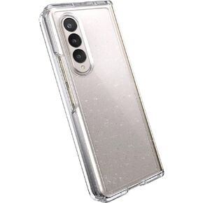 Speck Samsung Galaxy Z Fold4 5G Case - Drop Protection, Scratch Resistant & Shock-Absorbent Case for Fold Samsung Galaxy Fold4 5G - Slim Design Grip Protection - Presidio Perfect Clear Case