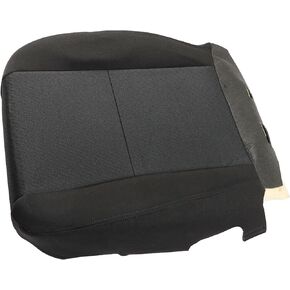 Front Driver Side Bottom Cloth Seat Cover and Foam Cushion Replacement for 2007-2014 Silverado 1500