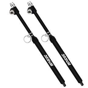 Tire Pressure Gauge 10-150 PSI, Heavy Duty Air Gauge Tire Pressure with Two Side Aluminum Scaleplate, Dual Head Truck Tire Gauges for Tire Pressure, 2 Pack