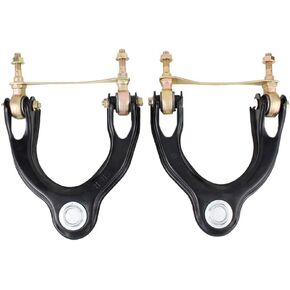 MACEL 2 Pcs Control Arm Assembly with Ball Joint Compatible with 1992-1995 Honda Civic 1993-1997 Honda Civic del Sol 1994-2001 Acura Integra K90448 K90449 Front Upper Left Right