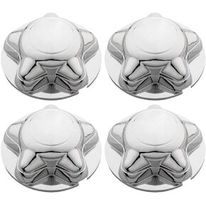 16" Wheel Center Caps 5 Lug YL3Z1130BA Comptible with 1997-2003 F150 Expedition Heritage Steel Wheel Hubcaps Chrome