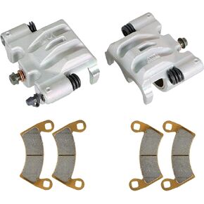 labwork Front Left Right Brake Calipers Replacement for Polaris Ranger 700 800 900 902D 1000 w/Pads