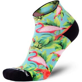 Running Socks Women and Men - Anti-Blister Ankle Athletic Sock, Colorful Fun