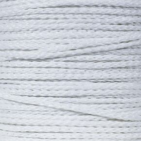Hollow Braid Polypropylene Rope (1/2 Inch, 50 Feet, Black) - Barrier Rope - Trail Marking, Crowd Control, Golf Courses