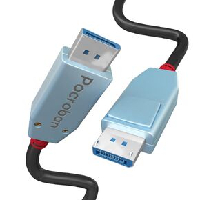 Pacroban 16K DisplayPort to DP 2.0 Cable (10ft) 80Gbps with Latches, 16K 60Hz, 8K 120Hz, 4K 240Hz, 1080p 240Hz, Bandwidth of 80Gbps, Dynamic HDR for Gaming