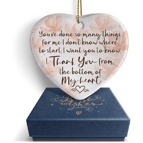 Hglian Boss Gifts for Women-Amazing Leader Ornament Keepsake with Gift Box,Thank You Gift,Office for Leaders Supervisor,Leaving Retirement Gifts from Coworker