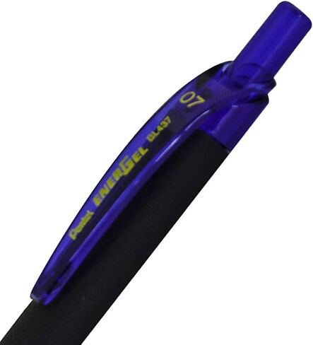 Pentel EnerGel Kuro Liquid Gel Pen, (0.7mm) Medium line, Black Ink, 12 Pack (BL437R1-A) in Saudi Arabia