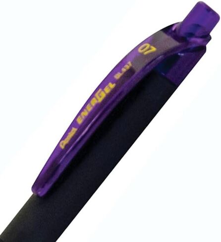 Pentel EnerGel Kuro Liquid Gel Pen, (0.7mm) Medium line, Black Ink, 12 Pack (BL437R1-A) in Saudi Arabia