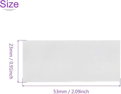 DMiotech 50pcs 23mm Flat 53mm Battery Sleeves PVC Wraps Heat Shrink Tubing for AA Battery Grey in Saudi Arabia
