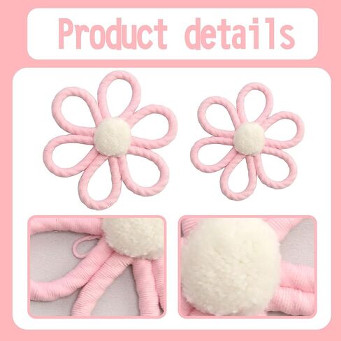 ديكور حائط على شكل زهرة الأقحوان من Ereniko Boho لغرفة نوم الفتيات وغرفة الأطفال وغرفة المعيشة وغرفة المعيشة in Kuwait