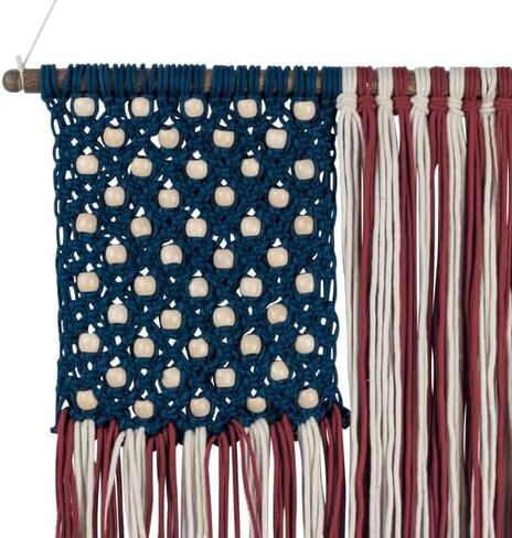 Macrame - Flag Wall Hanging in Saudi Arabia