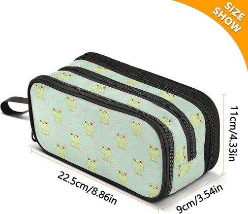 Fisyme Western Desert Cowboy Pencil Case Large Capacity Pen Box Makeup Pouch Holder Organizer Stationery Bag for School Office College Traval Adults in Kuwait