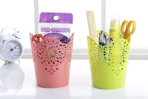 Pencil Pen Holder Cup Set, Colorful Cute Pencil Holders Desktop Office Storage Organizer for School Classroom Home Office Desktop Decor in Kuwait