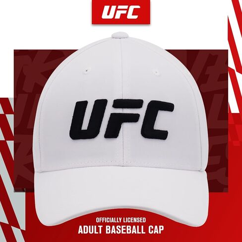 Concept One UFC Baseball Hat, 6 Panel Adult Flex Fit Active Cap with Curved Brim in Saudi Arabia