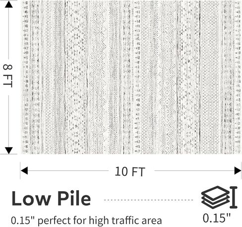 5x7 Area Rugs for Living Room Rugs Machine Washable Rug Neutral Carpet Soft Boho Rug for Bedroom, Large Area Rugs for Playroom Dining Room Rug Office Indoor Grey Rug in Saudi Arabia