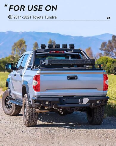 Nilight Taillight Assembly Compatible with 2014 2015 2016 2017 2018 2019 2020 2021 Toyota Tundra Rear Lamp Replacement OE Style Driver Side and Passenger Side, 2 Year Warranty in Saudi Arabia