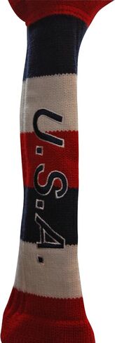 USA Majek Golf Club #3 Fairway Wood Pom Pom Knit غطاء رأس كلاسيكي تقليدي قديم للأخشاب المعدنية in Saudi Arabia