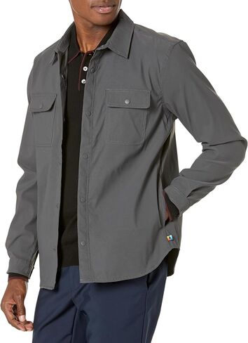 UNIONBAY Men's Ub Tech Snap Front Performance Shirt Jacket in Saudi Arabia