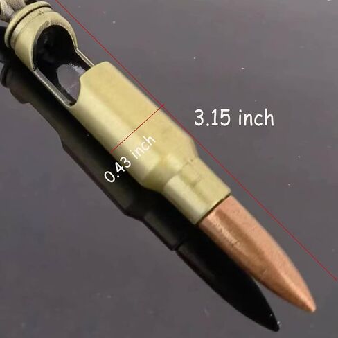 Bullet Bottle Opener Keychain, Bullets Keychain, Car Key Chain for Men/Women, Safety Keychain, Key Chain Charms with 5 Keyrings, Friends Birthday Gift Ideas in Saudi Arabia