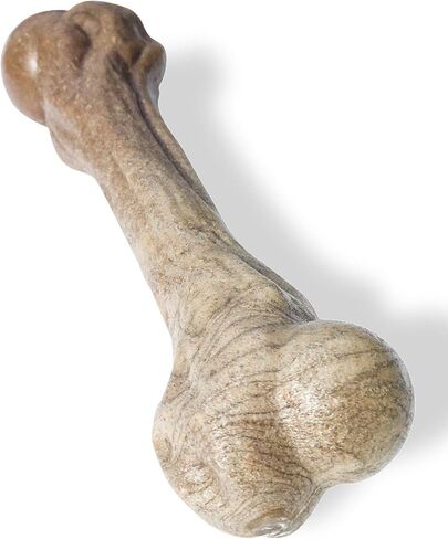 Pet Qwerks Zombie BarkBone - Bamboo BarkBone for Moderate Chewers - Peanut Butter Flavor - 4" in Kuwait