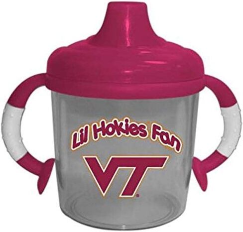 Gameday Outfitters NCAA Virginia Tech Hokies Infant No Spill Mug, One Size/8 oz, Multicolor in Saudi Arabia